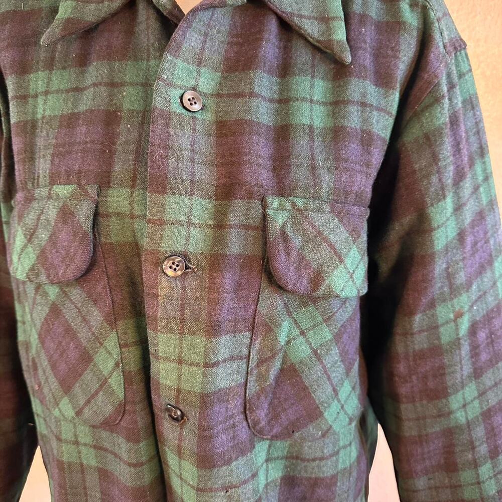 Authentic Vintage Pendleton Wool Flannel - image 3